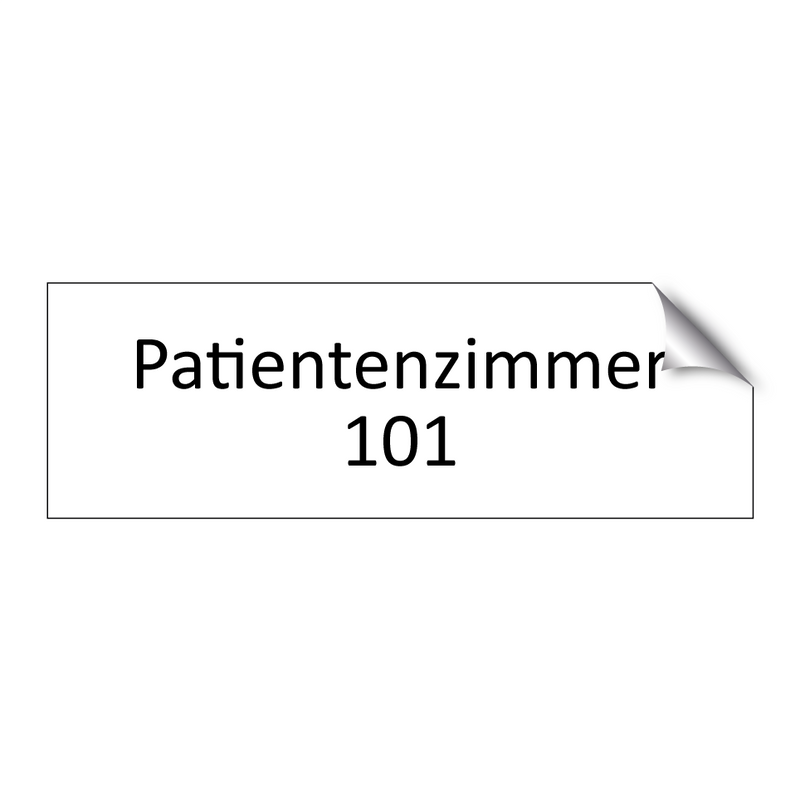 Patientenzimmer 101