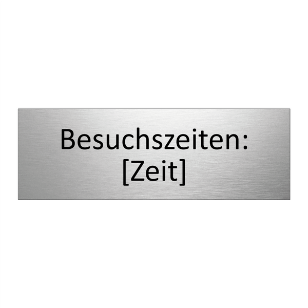 Besuchszeiten: [Zeit]