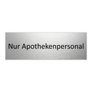 Nur Apothekenpersonal