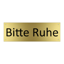Bitte Ruhe