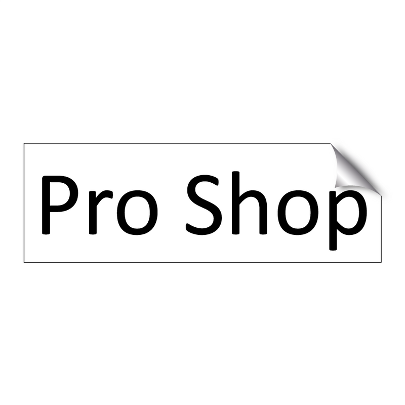 Pro Shop