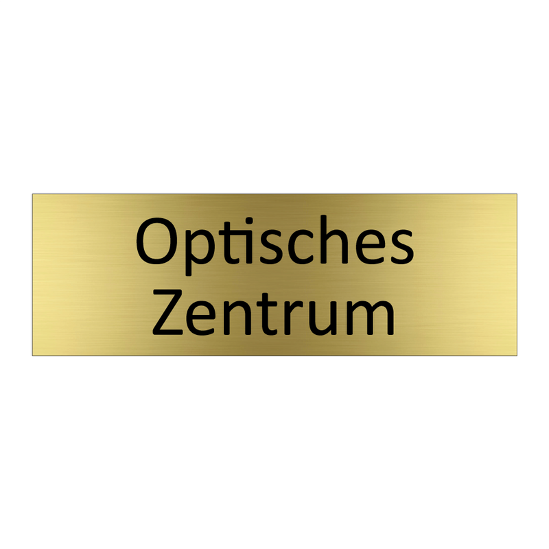 Optisches Zentrum