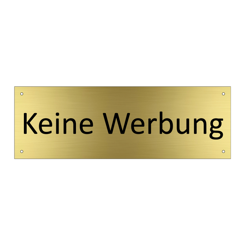 Keine Werbung
