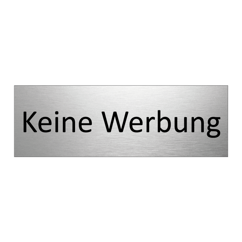 Keine Werbung