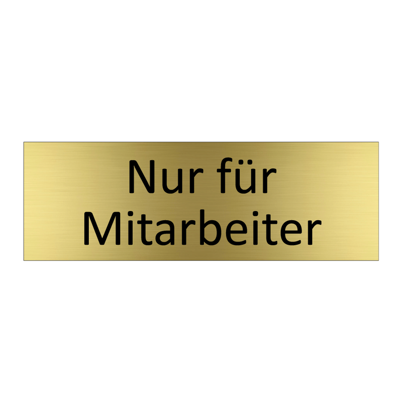 Nur für Mitarbeiter