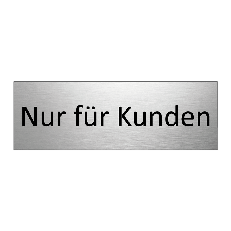Nur für Kunden