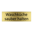 Waschküche sauber halten