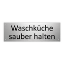 Waschküche sauber halten