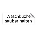 Waschküche sauber halten