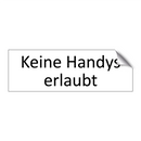 Keine Handys erlaubt
