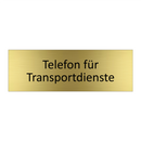 Telefon für Transportdienste