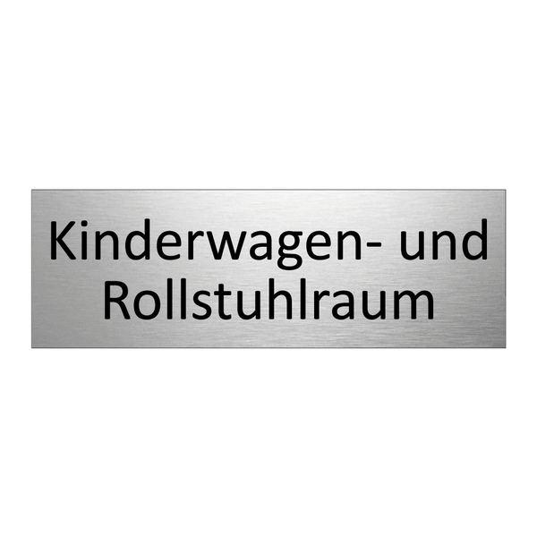 Kinderwagen- und Rollstuhlraum