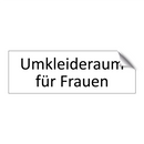 Umkleideraum für Frauen