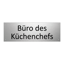 Büro des Küchenchefs