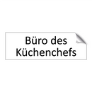 Büro des Küchenchefs