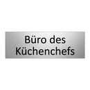 Büro des Küchenchefs