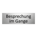 Besprechung im Gange