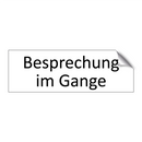 Besprechung im Gange