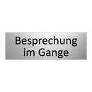 Besprechung im Gange