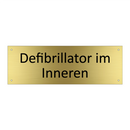 Defibrillator im Inneren