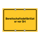 Bereitschaftsdefibrillator vor Ort & Bereitschaftsdefibrillator vor Ort
