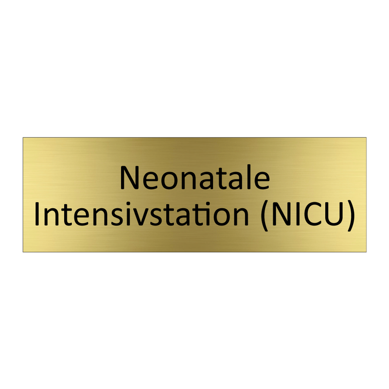 Neonatale Intensivstation (NICU)