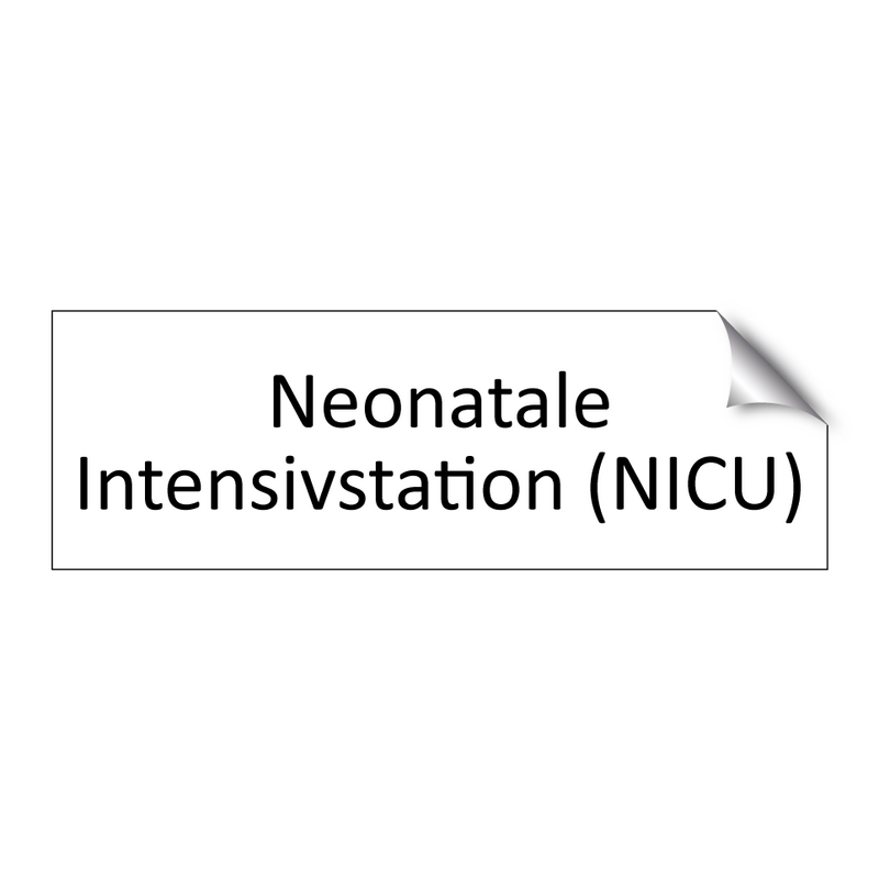 Neonatale Intensivstation (NICU)