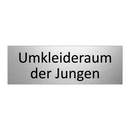 Umkleideraum der Jungen