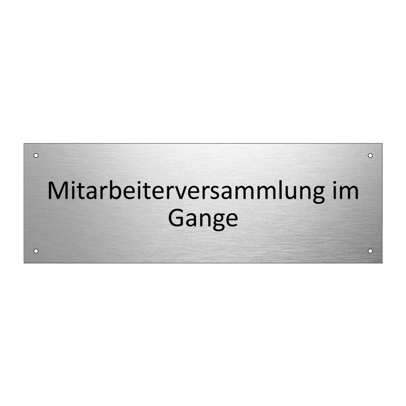 Mitarbeiterversammlung im Gange