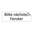 Bitte nächstes Fenster