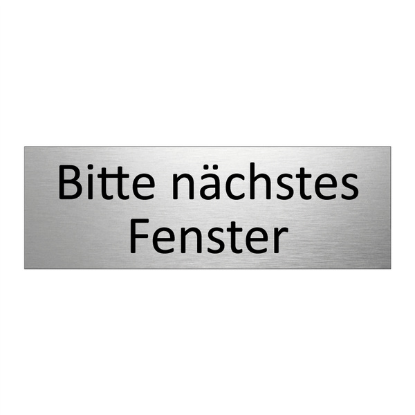 Bitte nächstes Fenster