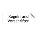 Regeln und Vorschriften