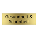 Gesundheit & Schönheit