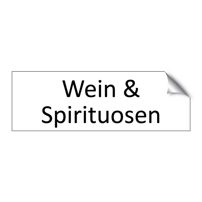 Wein & Spirituosen