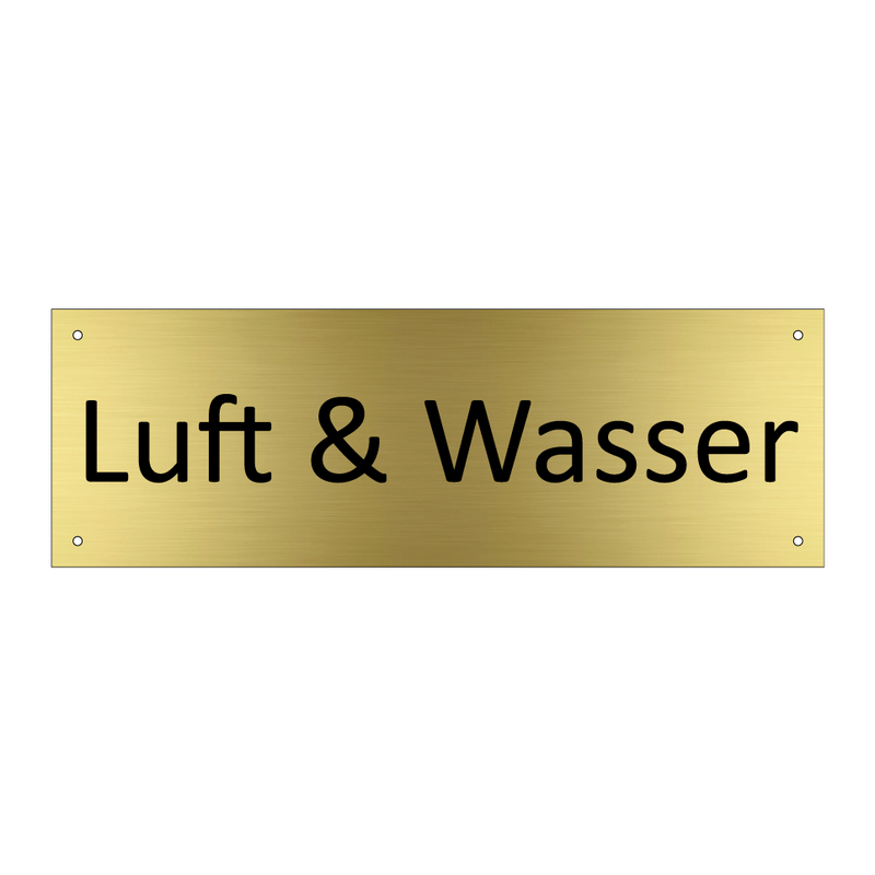 Luft & Wasser