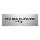 Dieselabgasflüssigkeit (DEF) verfügbar