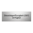 Dieselabgasflüssigkeit (DEF) verfügbar