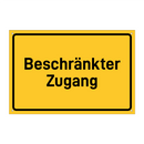 Beschränkter Zugang & Beschränkter Zugang & Beschränkter Zugang & Beschränkter Zugang