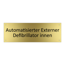 Automatisierter Externer Defibrillator innen