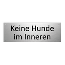 Keine Hunde im Inneren