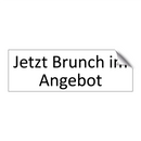 Jetzt Brunch im Angebot