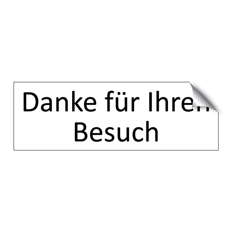 Danke für Ihren Besuch