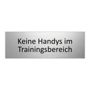 Keine Handys im Trainingsbereich
