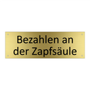 Bezahlen an der Zapfsäule