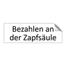 Bezahlen an der Zapfsäule