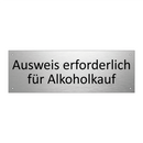 Ausweis erforderlich für Alkoholkauf