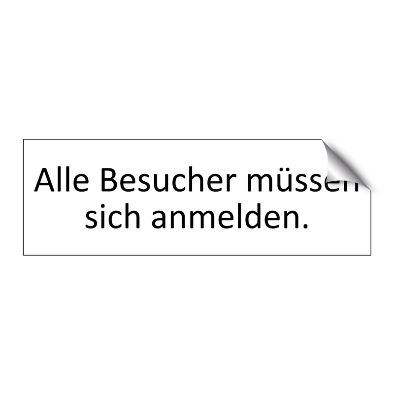 Alle Besucher müssen sich anmelden.
