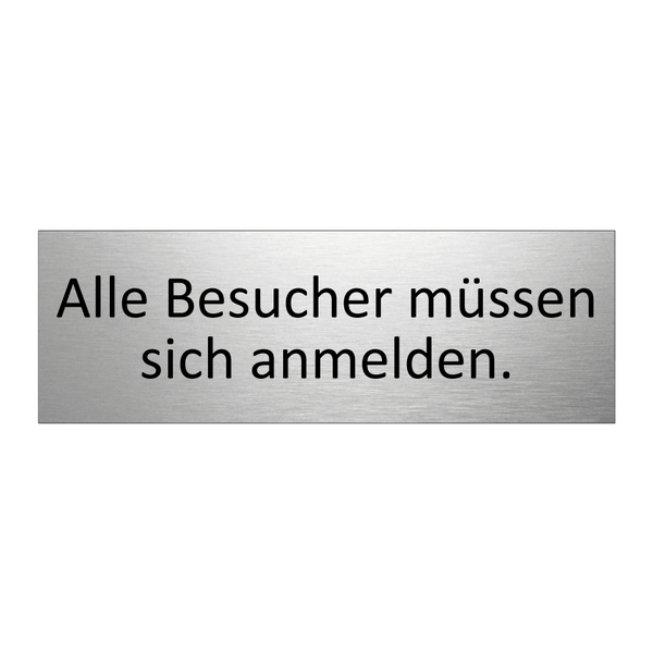 Alle Besucher müssen sich anmelden.