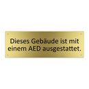 Dieses Gebäude ist mit einem AED ausgestattet.