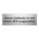 Dieses Gebäude ist mit einem AED ausgestattet.